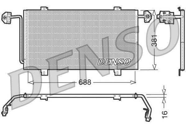 CONDENSER. AİR CONDİTİONİNG OPEL ARENA 97-01