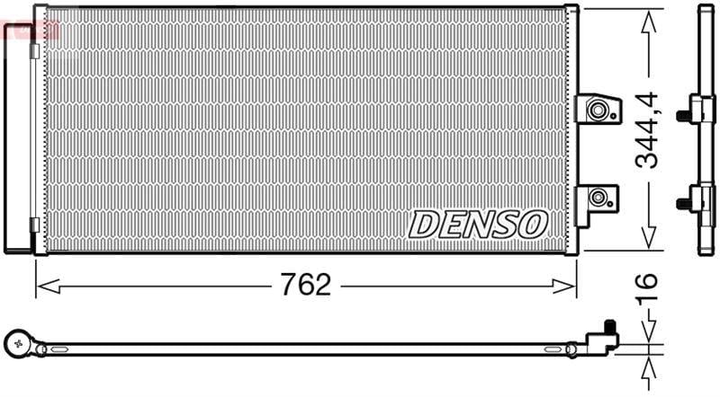CONDENSER. AİR CONDİTİONİNG VOLVO XC40 17-