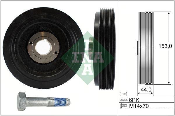 Crank/Pul/Kit FEAD Single 208