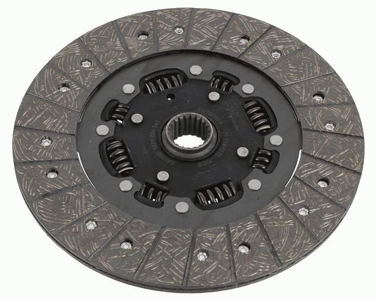 DEBRİYAJ BALATASI DAIHATSU ROCKY HARD TOP F7 F8 - TOYOTA 4 RUNNER II -N1- CALDINA KOMBİ -T19- C