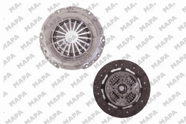 DEBRİYAJ SET RULMANSIZ RENAULT GRAND SCENIC II 1.9 dCi 828109