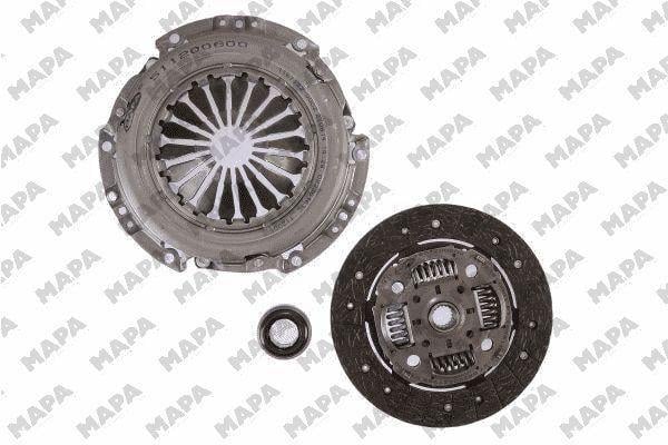 DEBRİYAJ SETİ P206 1.4 HDİ eco 09 > P207 1.4 HDİ 06 > C3 II 1.4 HDİ 09 > 70 HP