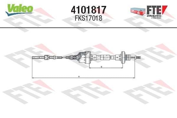DEBRİYAJ TELİ ASTRA F 1.4i 16V-1.6i-1.7D-1.7TD/TDS 94>98