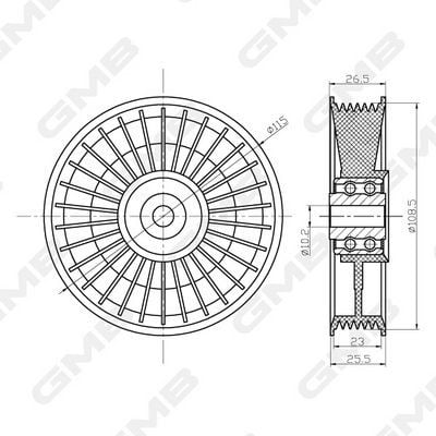 DEFLECTİON PULLEY/GUİDE PULLEY. TİMİNG BELT