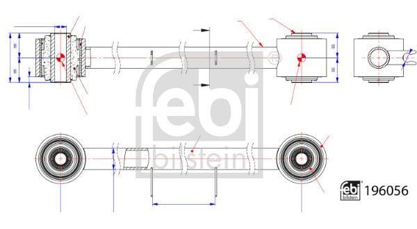DENGE KOLU ARKA ÜST BUGİ KOLU NISSAN NAVARA 2.3L YS23DDT D23 16->