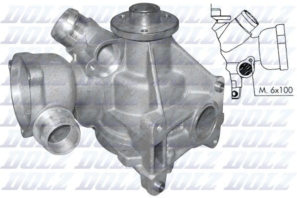 DEVIRDAIM POMPASI MERCEDES M103 W124 W201 W126 R107