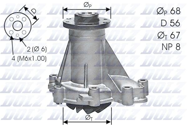 DEVIRDAIM POMPASI MERCEDES OM601 OM602 OM603 OM605 W201 W202 W124 W210 W463 W140 W638 B901>B904