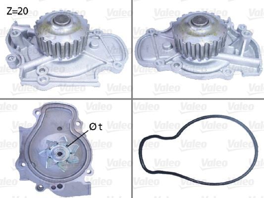 DEVİRDAİM SU POMPASI HONDA ACCORD 2.0L F20A 90-95 / 2.0L F20A EURO 96-99