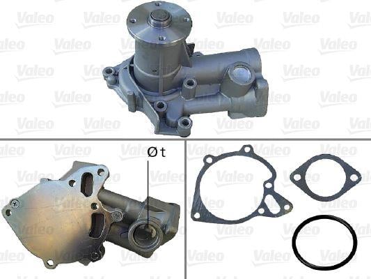 DEVİRDAİM SU POMPASI HYUNDAI H100 2.5L PANELVAN 94-05 / MITSUBISHI L200 2.5L 86-98 / L300 2.5L PANEL VAN 86-98 / PAJERO 2.5L 88-91