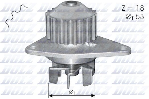 DEVIRDAIM SU POMPASI P106-P206-P207-P307-BIPPER-NEMO-PARTNER-BERLINGO-C2-C3-SAXO-XSARA 1.4 TU3JP-TU3A 1.4 8V MQP FIAT FIORINO 1.4 KFT.-KFV