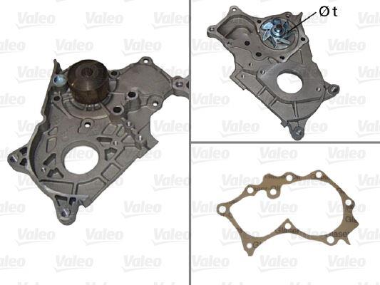 DEVİRDAİM SU POMPASI TOYOTA AVENSIS 2.0L 1CDFTV CDT250 DİZEL 03->