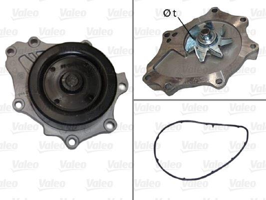 DEVİRDAİM SU POMPASI TOYOTA AVENSIS 2.2L 2ADFTV ADT271 09-> / COROLLA VERSO 2.2L 2ADFTV AUR10 04-09 / RAV4 2.2L 2ADFTV ACA30 06->