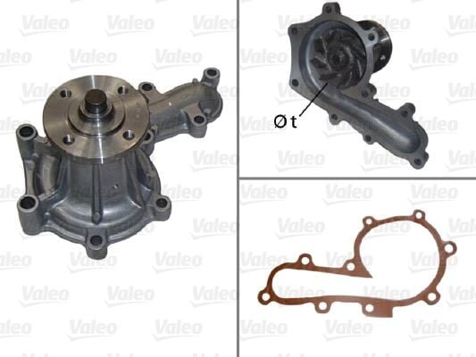 DEVİRDAİM SU POMPASI TOYOTA LAND CRUISER 4.2L 1HD-FT 1HZ HZJ80 HDJ80 90->