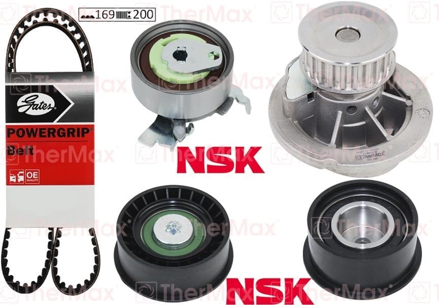 DEVİRDAİMLİ EKSANTRİK GERGİ KİTİ ASTRA F-CORSA B-VECTRA B 1.4i-1.6i-1.8i 16V X14XE-X16XEL-X18XE