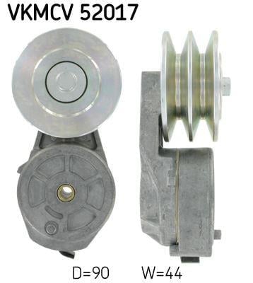 DEVİRDAİMLİ EKSANTRİK GERGİ KİTİ VKMCV 52017