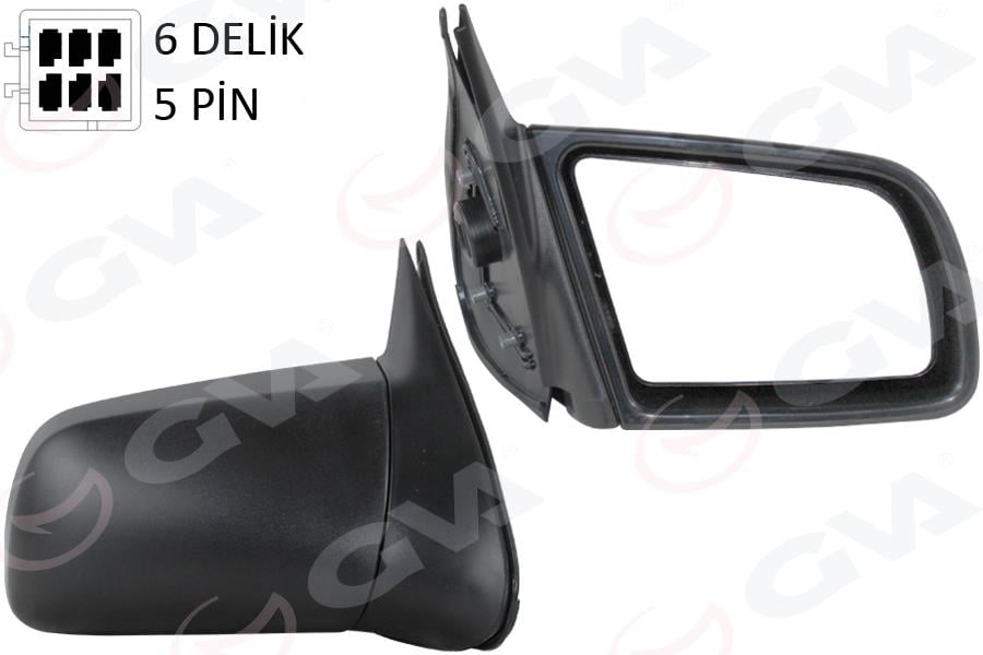 DIŞ DİKİZ AYNASI ELEKTRİKLİ ISITMALI SAĞ VECTRA A 88>95