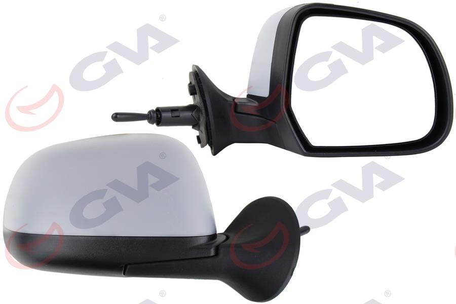 DIŞ DİKİZ AYNASI SAĞ DUSTER 11> MEKANİK ASTARLI SİYAH KONVEKS VM-6802PR