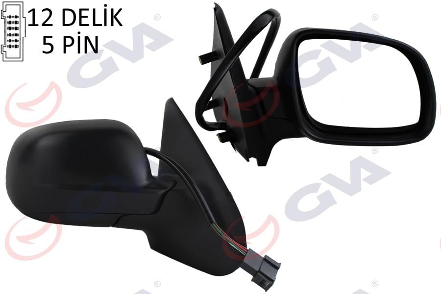 DIŞ DİKİZ AYNASI SAĞ IBIZA-CORDOBA 99> ELEKTRİKLİ ISITMALI KONVEKS 5 FİŞ VM-359EHSR