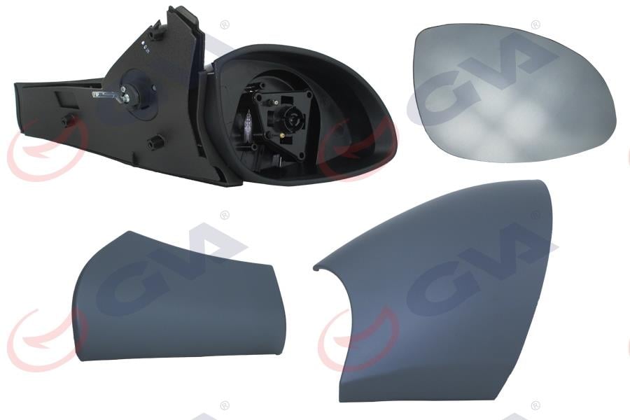 DIŞ DİKİZ AYNASI SAĞ VECTRA B 96> MEKANİK KONVEKS VM-166R 1428720