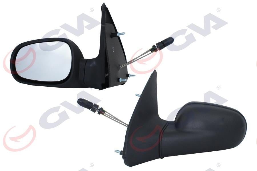 DIŞ DİKİZ AYNASI SOL CLIO 94-98 MEKANİK DÜZ CAM VM-126L