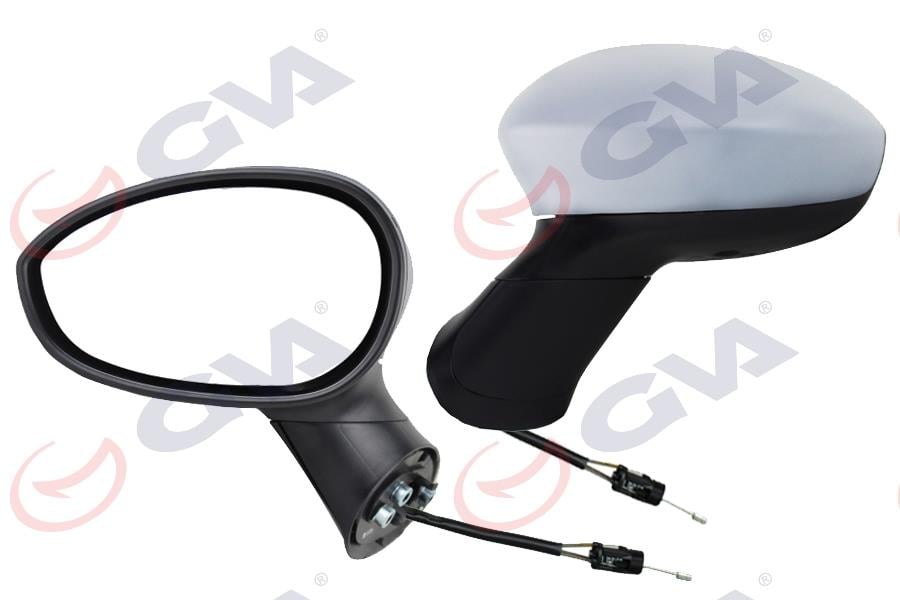 DIŞ DİKİZ AYNASI SOL GRANDE PUNTO 06>LINEA 07> MEKANİK KONVEKS ASTARLI VM-6156PL