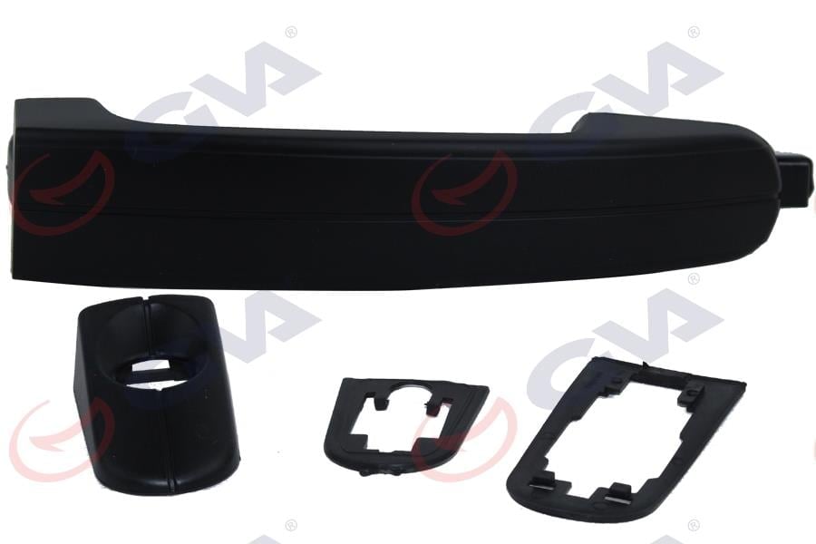 DIŞ KAPI KOLU KAPAKLI ÖN ANAHTAR DELİKLİ SİYAH FOCUS II 04>11 SET