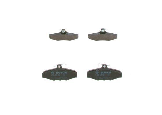 DİSK BALATA - ARKA - WVA 23243 - 114X55.00/54.00X14.2/15.2 MM - İKAZ KABLOLU
