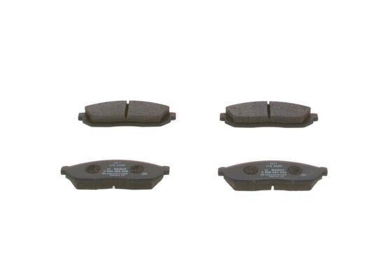 DİSK BALATA - ÖN - WVA 20731 - 119.3X38X15 MM -