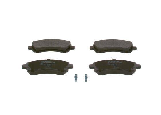 DİSK BALATA - ÖN - WVA 23781 - 137.6X53.8X17.5 MM - İKAZ KABLOLU