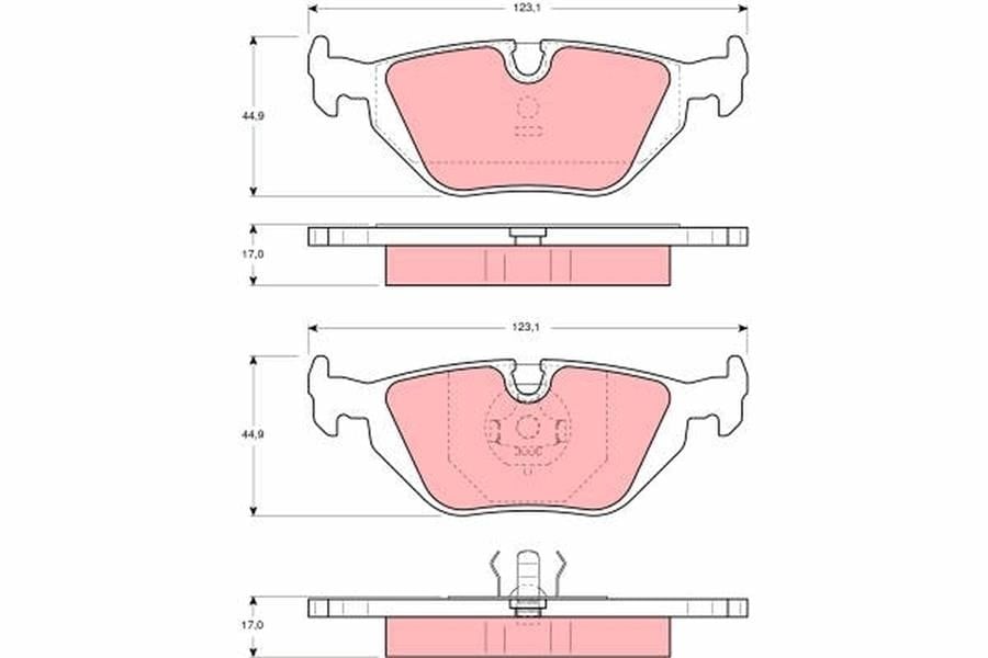 DİSK BALATA ARKA AKS BMW 3 E36 -3 E46 -3 COMPACT E36 -3 COMPACT E46 -3 CONVERTİBLE E36 -3 CONVE RTİBLE E46 -3 COUPE E36 -3 COUPE E46 -3 TOURİNG E36 -3 TOURİNG E46 -Z4 COUPE E86 -Z4 ROADSTER