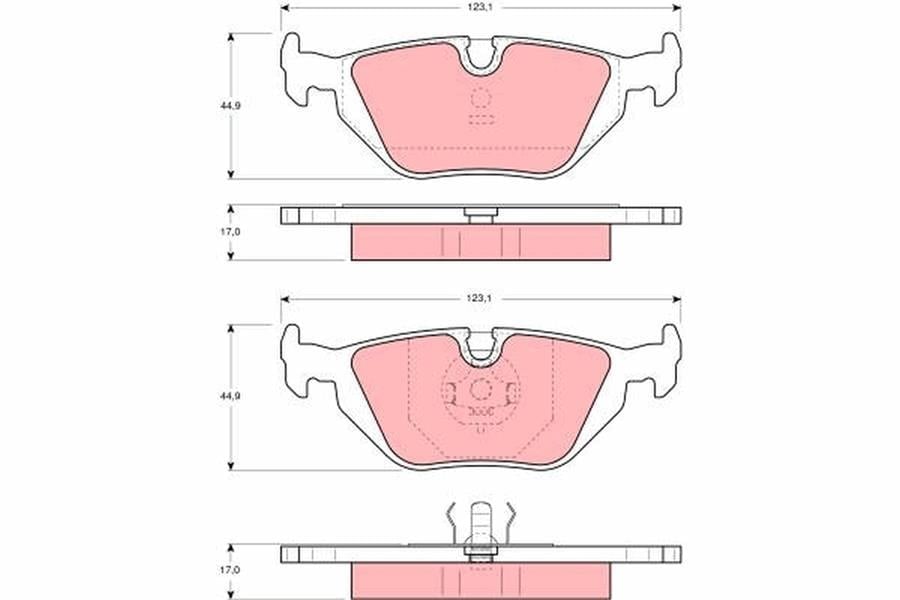 DİSK BALATA ARKA AKS BMW 3 E36 -3 E46 -3 COMPACT E36 -3 COMPACT E46 -3 CONVERTİBLE E36 -3 CONVE RTİBLE E46 -3 COUPE E36 -3 COUPE E46 -3 TOURİNG E36 -3 TOURİNG E46 -Z4 COUPE E86 -Z4 ROADSTER