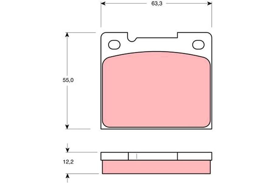 DİSK BALATA ARKA AKS VOLVO 240 P242-P244 -240 KOMBİ P245 -260 P262-P264 -260 COUPE P262 -260 EST ATE P265 -740 744 -740 KOMBİ 745 -780 782 -850 854 -850 ESTATE 855 -940 944 -940 II 944 -940
