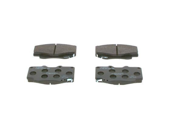 DİSK BALATA HİLUX 2.5 D-4D 04.2005 - 04.2012; HİLUX 2.5 D-4D 07.2011 - 05.2015; HİLUX 2.5 D-4D 07.20