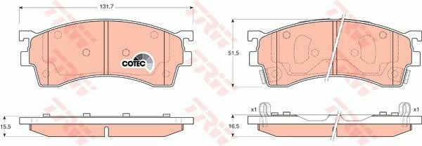 DİSK BALATA ÖN AKS FORD ASIA OCEANIA LASER / LASER LIDEA BA2-BA3-BA4-BJ2 -LASER HATCHBACK BA3-BF 3-BF4-BG3-BJ4 FORD AUSTRALIA LASER HATCHBACK KN -LASER HATCHBACK KQ-KN III -LASER SALOON KN -LAS