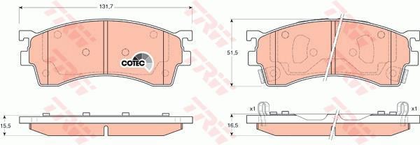 DİSK BALATA ÖN AKS FORD ASIA OCEANIA LASER / LASER LIDEA BA2-BA3-BA4-BJ2 -LASER HATCHBACK BA3-BF 3-BF4-BG3-BJ4 FORD AUSTRALIA LASER HATCHBACK KN -LASER HATCHBACK KQ-KN III -LASER SALOON KN -LAS