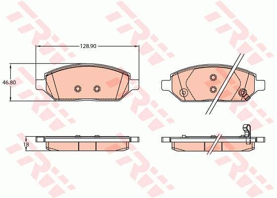 DİSK BALATA ÖN AKS OPEL KARL C16 VAUXHALL VIVA C16 2015->2018