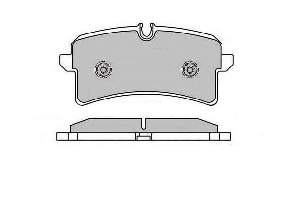 DİSK FREN BALATASI ARKA AUDI A6 2.0/2.8/2.0D/3.0D 11/10> AUDI A6 QUATTRO 2.8/3.0/3.0D 11/10>