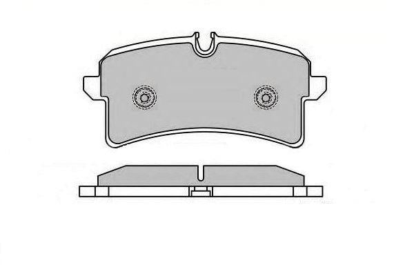 DİSK FREN BALATASI ARKA AUDI A6 2.0/2.8/2.0D/3.0D 11/10> AUDI A6 QUATTRO 2.8/3.0/3.0D 11/10>