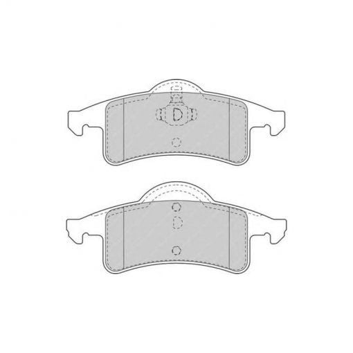DİSK FREN BALATASI ARKA GRAND CHEROKEE II 1999-2005-GRAND CHEROKEE III 2005-2010-GRAND CHEROKEE IV 2