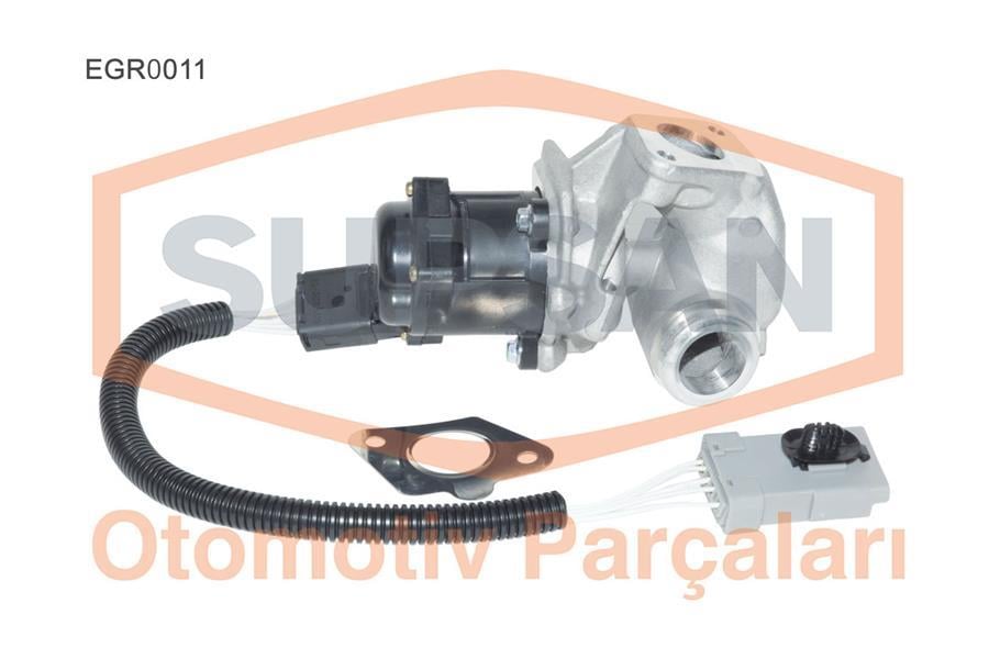 EGR VALF KABLOLU FOCUS II -CMAX 1.6TDCI 04>11 VOLVO C30 06>12 S40 II V50 1.6TDI 04>11