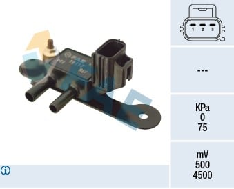 EGZOZ GAZI BASINÇ SEZICISI - VOLVO S40 II 544 1.6 D2 10>12 S80 II 124 1.6 DRIVe 11> 14 V40 525.