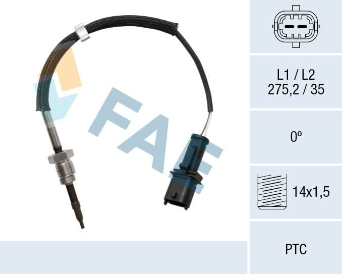 EGZOZ SICAKLIK SENSÖRÜ KONUM 1 ASTRA H-SIGNUM-VECTRA C-ZAFIRA B 1.9 CDTI 2004-2010
