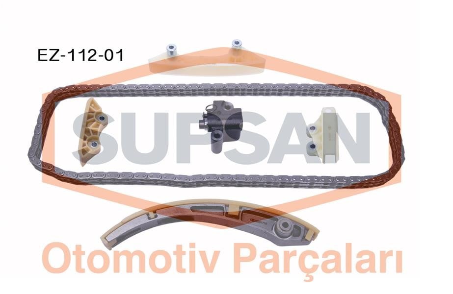 EKS ZINCIR SETI TRANSIT V184 01>06 100PS 120 PS Y.M