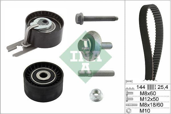 EKSANTRİK GERGİ KİTİ 144 DİŞ EURO4 P206-P307-C1-C2-C3-NEMO-BIPPER-FIESTA 02> 1.4 HDI-TDCI