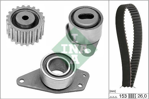 EKSANTRİK GERGİ KİTİ 153x260 MEGANE 91>01 LAGUNA 97>01 EXP 01> SCENIC 99>03 ESPACE III 99>02 1.9dC i
