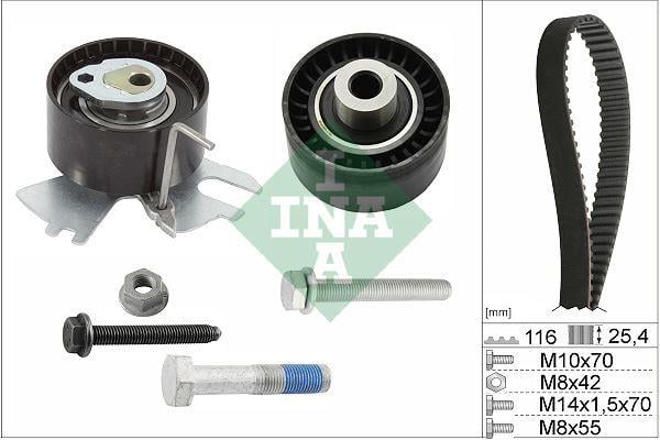 EKSANTRİK GERGİ KİTİ P308-P407-P508-P3008-P5008-C4-C5-DS4-JUMPY-SCUDO-CMAX-FOCUS-GALAXY 2.0HDI 10 >