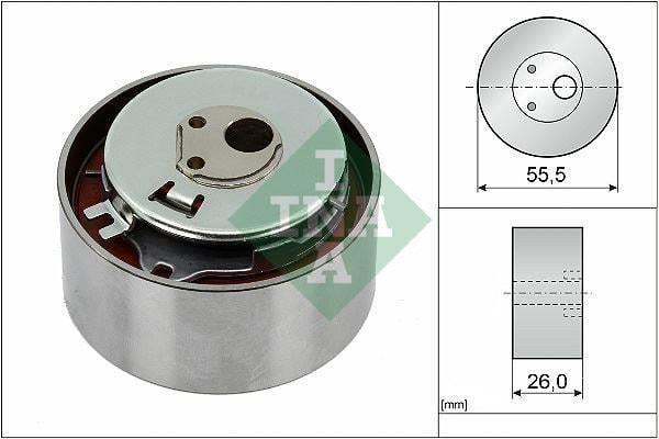 EKSANTRİK GERGİ RULMANI ALBEA-DOBLO-PALIO-PUNTO 1.2-1.4-UNO-LINEA-IDEA 1.4-PANDA 1.1-1.2-FIAT500 1.2