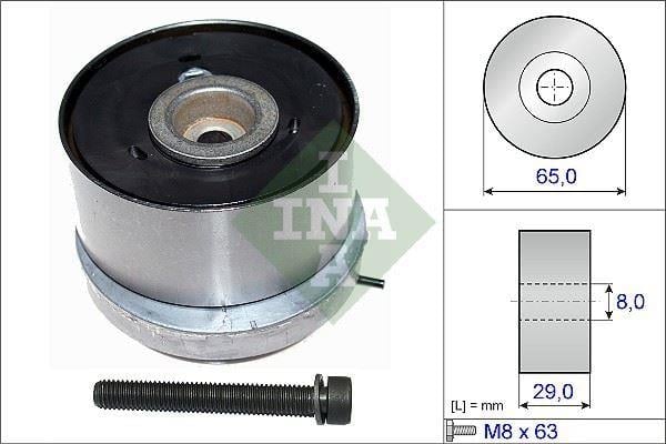 EKSANTRİK GERGİ RULMANI ASTRA G-ASTRA H-J-VECTRA C-INSIGNIA-MERIVA-ZAFIRA 1.6-1.6T-1.8 16V Z16XEP-XER-A16LET-XER-B16XER 55555653-55560082-5636451-563631