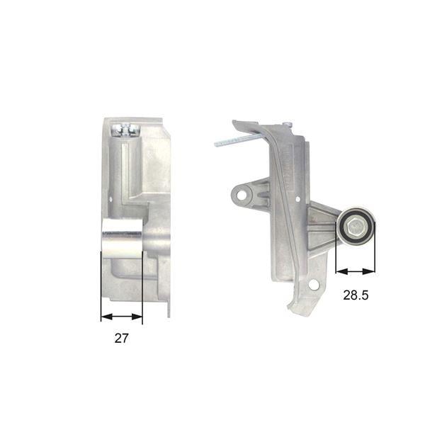 EKSANTRİK GERGİ RULMANI KÜTÜKLÜ TİTREŞİM AMORT PASSAT 96-05 -A4 00-08 1.8T-2.0