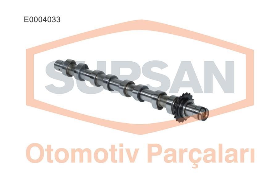 EKSANTRİK MİLİ EGSOZ PARTNER-BERLINGO-P206-P207-P307-P308-P3008-P407-P5008-C2-C3-C4-C5-JUMPY FIESTA 02>08-FOCUS II 04>11- FUSION 04>14-VOLVO S40-S80-V50-V70 1.6 16V HDI TDCI